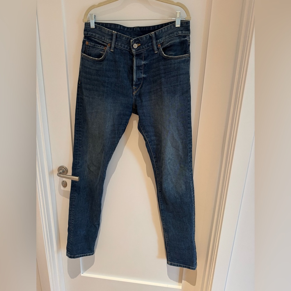 Buck Mason Dark Blue Skinny Jeans